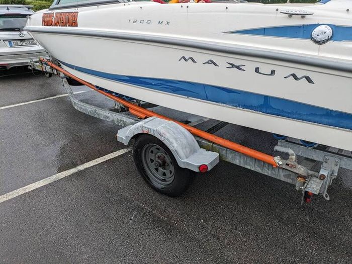 Speed boat.