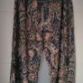 Harem style pants with elasticated waistband Sz XL ( Fit 16 - 20UK) - Bnwot Image 2