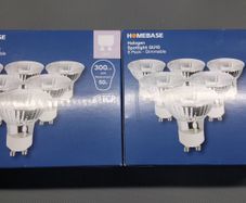 GU10 Halogen bulbs (12pcs)