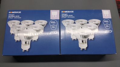 GU10 Halogen bulbs (12pcs)