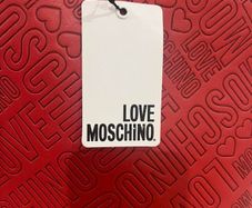 Love Moschino Red Tote Bag