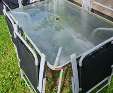 Garden set table and chairs