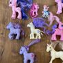 10 Kids Vintage My Little Pony Figures/ Toys Image 2