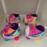 Build-A-Bear Rainbow Holographic Roller Skates (2 Pairs / 4 Skates) Image 3