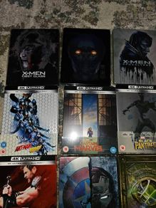 Marvel Blu Ray Steelbooks