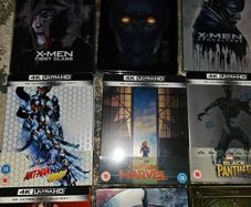 Marvel Blu Ray Steelbooks