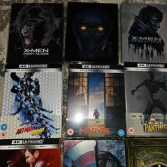 Marvel Blu Ray Steelbooks