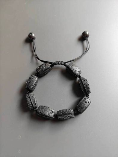 Natural Volcanic Lava Rock Bracelet
