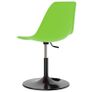 Swivel Dining Chairs 4 pcs Green PP Image 5