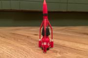 Vintage Thunderbirds THUNDERBIRD 3 Die-cast 4.25" Vehicle Matchbox 1992