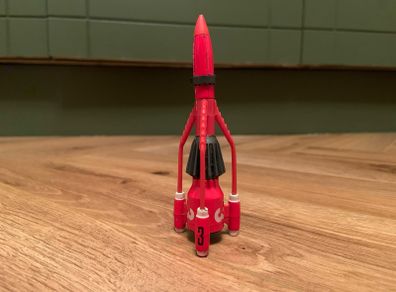 Vintage Thunderbirds THUNDERBIRD 3 Die-cast 4.25" Vehicle Matchbox 1992
