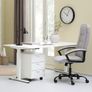 Office chair SKODSBORG grey fabric Image 2