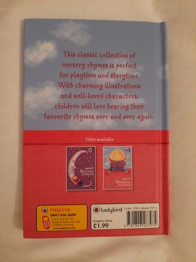 Children's Ladybird Nursery Rhymes book