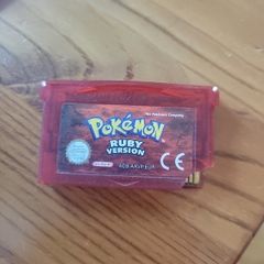 Pokemon Ruby for Game Boy advance
