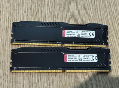 16gb (8gbx2) Ddr4 Ram HyperX FURY 2400mhz Cl15