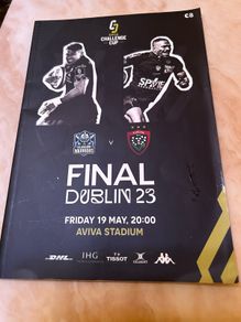 Rugby Final Programme