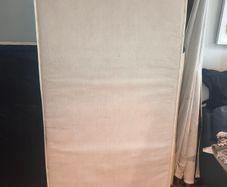 Solid Single Divan Bed Base with Matching Headboard  Clean & Sturdy Condition