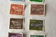 8 Celtic Animal stamps 1960's