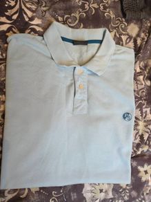 mens paul smith blue polo shirt