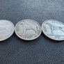 3 Silver Half Crowns Image 4