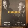 Renegades. Born In The Usa. Bruce Springsteen &brack Obama. Dreams-myths-music. Large Volume Hardback With Dustjacket In Good Condition. Image 5