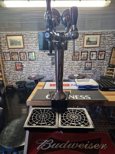 full home bar setup