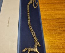 Vintage Rocking Horse Necklace
