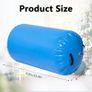 Air Roller Inflatable Gymnastics Tumbling Barrel, Inflatable Air Gymnastic Training Barrel with Air Pump, Tumbling Roller Gym Tumble Track Trainer for Exercise Training Yoga Backflip Image 4