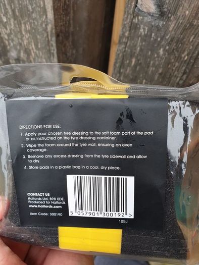 tyre gel dressing kit