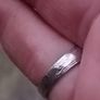 Vintage Irish Sterling Silver Buckle Ring Image 8