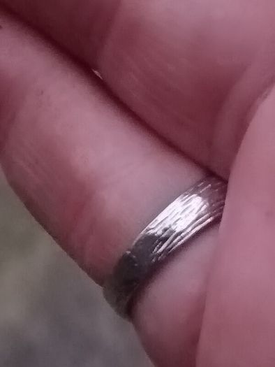 Vintage Irish Sterling Silver Buckle Ring