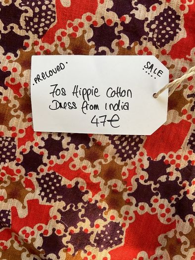 Ladies Cotton Maxi Dress Size 10-12