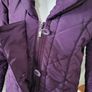 Jane Austin purple quilted jacket, Size 12 Image 2
