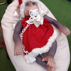 Reborn style chimpanzee doll