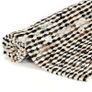 Rug Genuine Hair-on Leather 120x170 cm Black/White Image 4