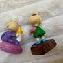 2001 Phil and Dil DeVille approx. 2" Weetos Cereal EUROPE PVC Action Figure Rugrats Used Please see photos Image 5