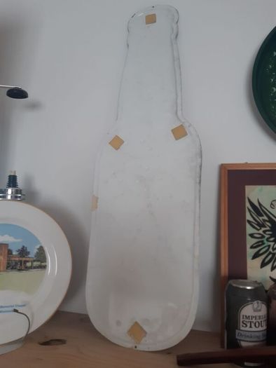 Metal Beer Bottle