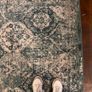 Set of 5 IKEA Green Persian-Style Rugs Image 2