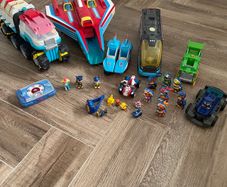 Selection of Paw patrol vehicles & toys