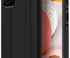 Black Shockproof Armour Case For Samsung Galaxy A54 5G Hybrid Back Cover