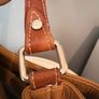 Vintage Burberry shoulder bag, tan leather Image 4