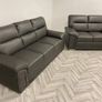 3+2 Bromley Gretal Leather Sofa Image 10