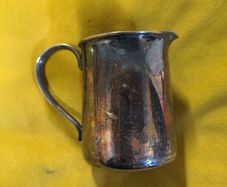 Metal Jug for Cream or Milk