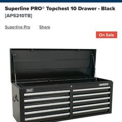 sealey top chest