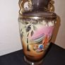 1940's hand painted vase Image 3