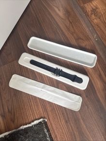 Rare Apple Watch Series 0 box and black 42mm Sport band
