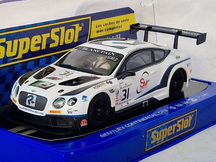Scalextric Bentley Continental GT3- #31 Slot car ( H4024 C4024 24hr Le Mans touring superslot )