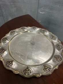 Silver plated tray