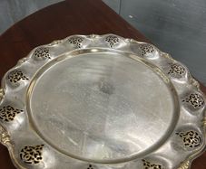 Silver plated tray