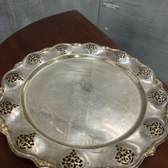 Silver plated tray